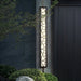 MIRODEMI® Black Creative Design Outdoor Waterproof Aluminum LED Tall Wall Lamp For Villa