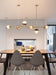 MIRODEMI® Creative LED Pendant Light in the Shape of Glass Ball for Dining Room Warm Light / Gold / Smoky Glass