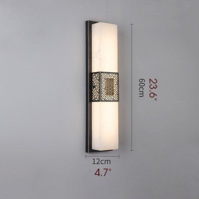 MIRODEMI® Creative Marble Wall Lamp in Chinese Style for Bedroom, Living Room image | luxury lighting | chinese style lamps