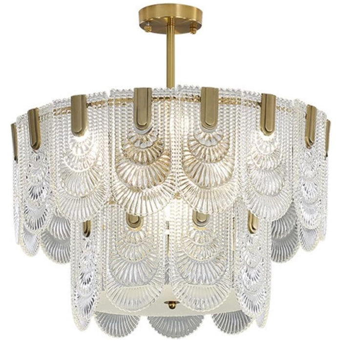 MIRODEMI® Vintage Drum Copper LED Pendant Light for Bedroom, Living Room image | luxury lighting | luxury pendant lamps