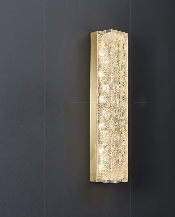 MIRODEMI® Modern Crystal Wall Lamp in Minimalistic Style for Bedroom, Living Room