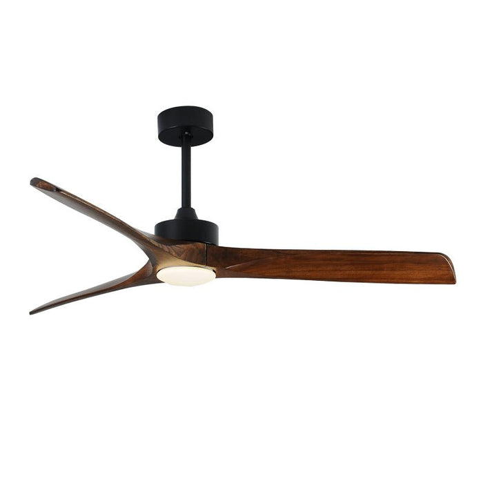MIRODEMI® 60" Modern Solid Wood Led Fan Light With Remote Control image | luxury furniture | wooden LED ceiling fans