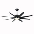 MIRODEMI® 66" Modern Aluminum LED Ceiling Fan With Remote Control image | luxury furniture | aluminium ceiling fans