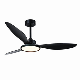 MIRODEMI® 52" Fashion Ceiling Fan With Lamp, Plastic Blades and Remote Control image | luxury furniture | fans with lamp