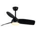 MIRODEMI® 42" Decorative Led Light Black Ceiling Fan With Remote Control image | luxury furniture | ceiling fan with lighting