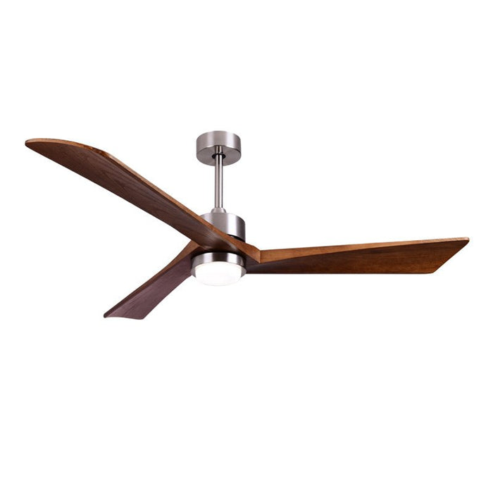 MIRODEMI® 60" European Styled Ceiling Fan with Lamp, Solid Wood Blades and Remote Control