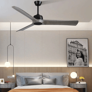 MIRODEMI® Modern Led Ceiling Fan with Remote Control made of Solid Wood image | luxury lighting | wooden ceiling fans