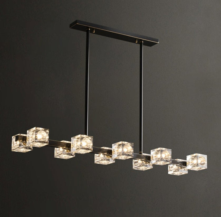 MIRODEMI® Modern Copper Crystal LED Chandelier For Dining Room, Living Room image | luxury lighting | modern chandeliers