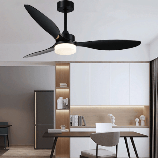 MIRODEMI® 52" Ceiling Fan With Lamp Decoration, Remote Control and Plastic Blades image | luxury furniture | fans with lamp