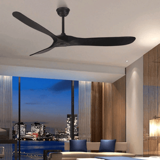 MIRODEMI® 60" Modern Wooden LED Ceiling Fan with Remote Control image | luxury furniture | modern ceiling fans with lamp