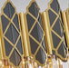 MIRODEMI® Gold/Black Crystal Modern LED Chandelier For Living Room, Dining Room