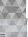 Grey/Blue/White Modern Hand-Knotted Indian Rectangle Area Rug