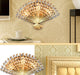 MIRODEMI® Luxury Golden Crystal Wall Lamp for Bedroom, Living Room image | luxury lighting | luxury wall lamps | home decor