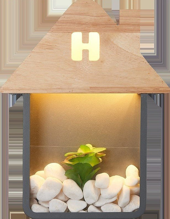 MIRODEMI® Creative Mini LED Wall Lamp in the Shape of a House for Kids Room image | luxury lighting | house shape lamps