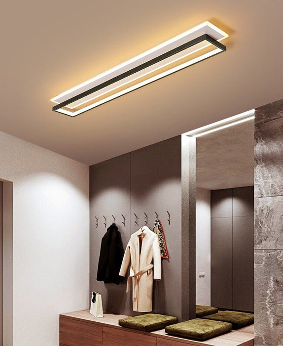 MIRODEMI® Modern Creative LED Ceiling Light For Corridor, Staircase, Hallway Black / L31.5xW7.1" / L80.0xW18.0cm
