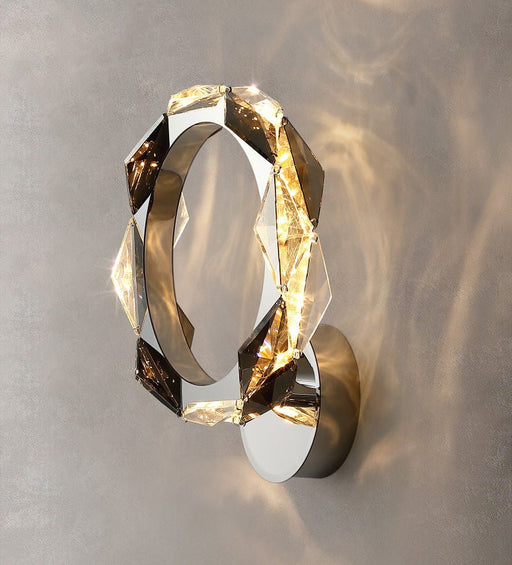 MIRODEMI® Luxury Wall Lamp in the Shape of Ring for Living Room, Bedroom image | luxury lighting | luxury wall lamps