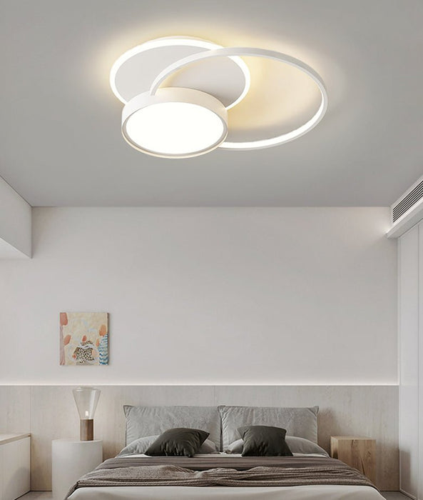 MIRODEMI® Modern Geometric LED Ceiling Light For Bedroom, Living Room, Study B