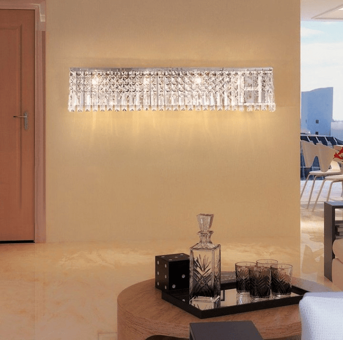 MIRODEMI® Luxury LED Crystal Wall Lamp for Living Room, Dining Room, Hotel