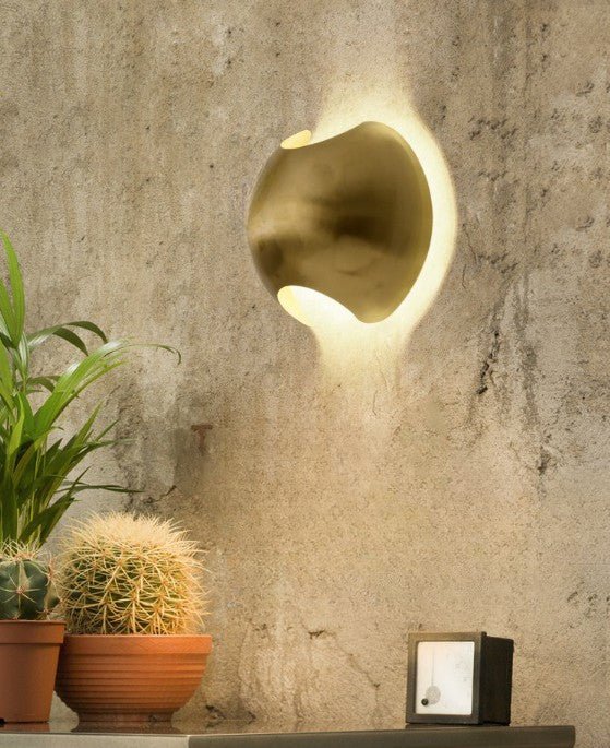 MIRODEMI® Creative Wall Lamp in the Shape of the Semi Sphere, Living Room image | luxury lighting | semisphere wall lamps