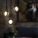 MIRODEMI® Luxury Nordic Style Smoke Glass Ball Pendant Lights for Dining Room image | luxury lighting | glass ball lamps