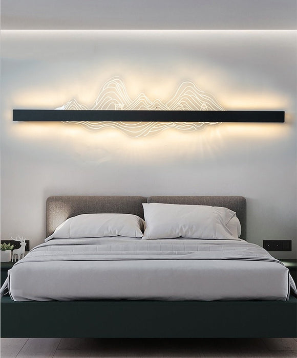 MIRODEMI® Black Aluminum Outdoor Waterproof Original Design LED Wall lamp For Garden