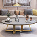 Gold/Black/White/Grey Marble Nordic Coffee Table For Living Room Gold + Grey / 39.4x19.7x17.7"
