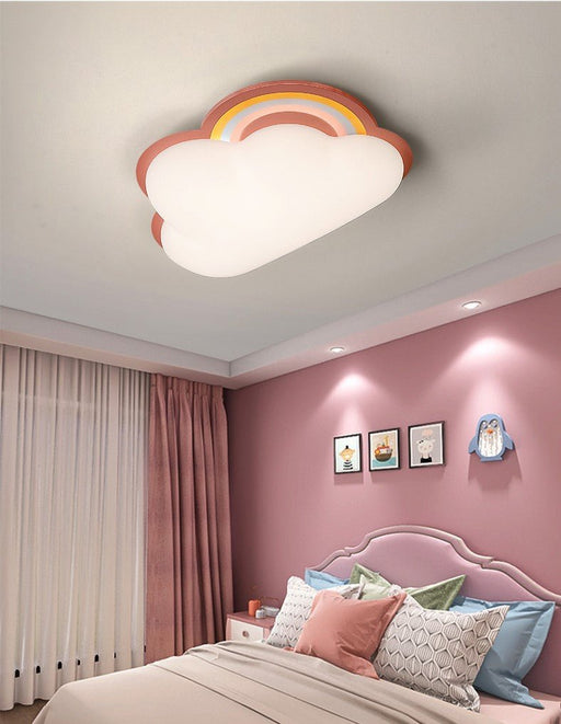MIRODEMI® Modern small LED Ceiling Light For Kids Room, Living Room, Bedroom Pink