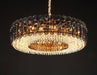 MIRODEMI® Round Luxury Golden Crystal LED Chandelier for Living Room, Bedroom image | luxury lighting | luxury chandeliers