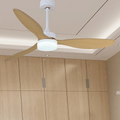 MIRODEMI® 52" Ceiling Fan With Lamp Decoration, Remote Control and Plastic Blades image | luxury furniture | fans with lamp