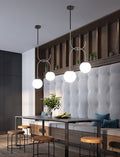 MIRODEMI® Art Deco Styled Chandelier for Living Room, Dining Room B-Gray-White / Warm Light