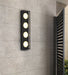 MIRODEMI® Outdoor Black Waterproof High LED Stainless Steel Wall Lamp For Courtyard