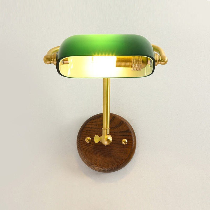 MIRODEMI® Modern Brass Wall Lamp for Office, Library, Foyer