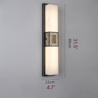 MIRODEMI® Creative Marble Wall Lamp in Chinese Style for Bedroom, Living Room image | luxury lighting | chinese style lamps