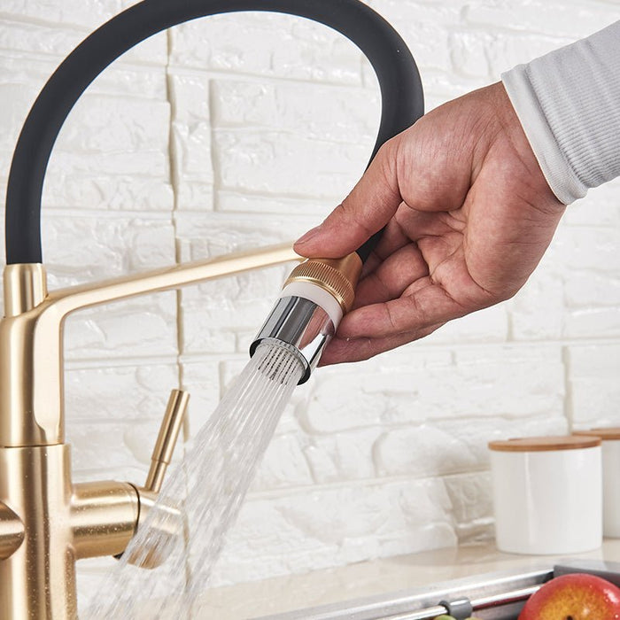 MIRODEMI® Purification Pure Water 360 Swivel Kitchen Mixer Tap