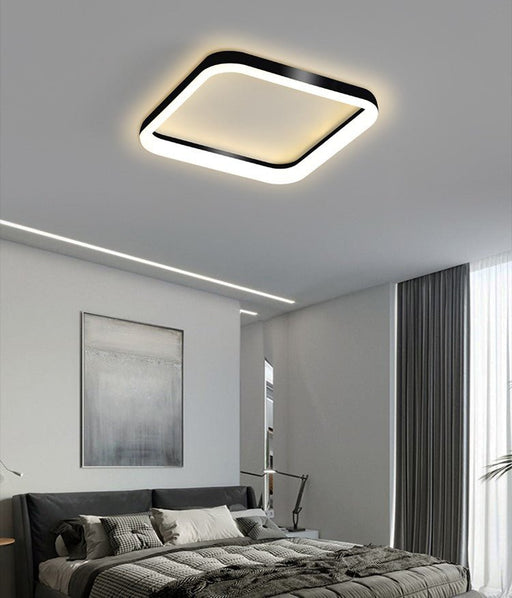 MIRODEMI® Square LED Ceiling Lamp For Bedroom, Kitchen Dining Room image | luxury lighting | square ceiling lamps