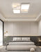 MIRODEMI® Modern Square LED Ceiling Light For Living Room, Dining Room, Study White