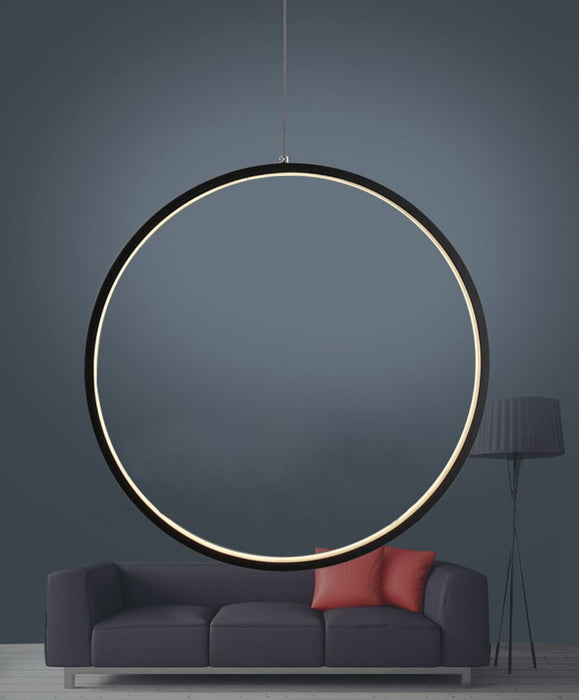 MIRODEMI® Modern Round LED Hanging Lamp for Dining Room, Living Room image | luxury lighting | hanging lamps | luxury decor