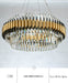 MIRODEMI® Luxury Crystal LED Chandelier of Stainless Steel for Living Room, Lobby image | luxury lighting | luxury chandelier