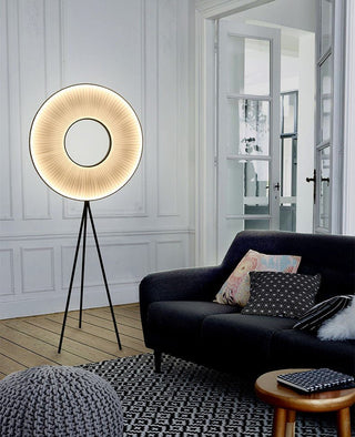 MIRODEMI® Creative LED Lamp with Fabric Pleats in a Minimalist Style for Living Room image | luxury furniture | led lamps