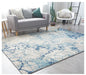 Blue/Grey/Beige Fluffy Rectangle Area Carpet 3'3"х5'3" (100х160cm) / 3