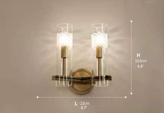 MIRODEMI® Creative Glass Wall Lamp in Romantic Style for Living Room, Bedroom image | luxury furniture | romantic wall lamps