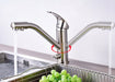 MIRODEMI® Deck Mounted 360 Degree Rotation Mixer Tap with Filter