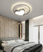 MIRODEMI® Modern Acrylic Deco LED Ceiling Light For Bedroom, Living Room Brightness Dimmable / Dia17.7" / Dia45.0cm / Black