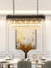 MIRODEMI® Black crystal ceiling chandelier for living room, dining room, bedroom