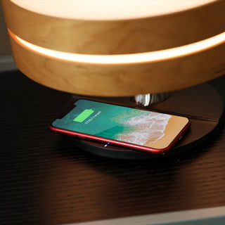 MIRODEMI® Round Tree Desk Lamp With Intelligent Music Bluetooth Speaker & Wireless Charging