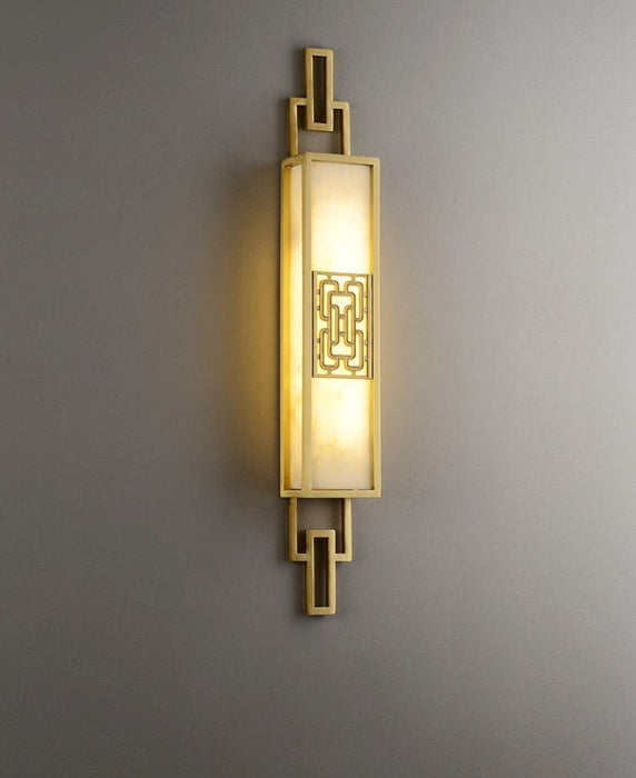 MIRODEMI® Luxury Copper Wall Lamp in Chinese Style for Bedroom, Living Room