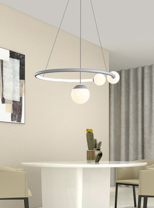 MIRODEMI® Pendant Lamp in the Shape of Hanging Ball for Bedroom, Dining Room image | luxury lighting | pendant lamps