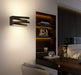 MIRODEMI® Black/White Outdoor/Indoor Alumunim LED Wall Light For Garden, Villa, Porch L3.9*W3.5*H3.9" / Warm white / Black