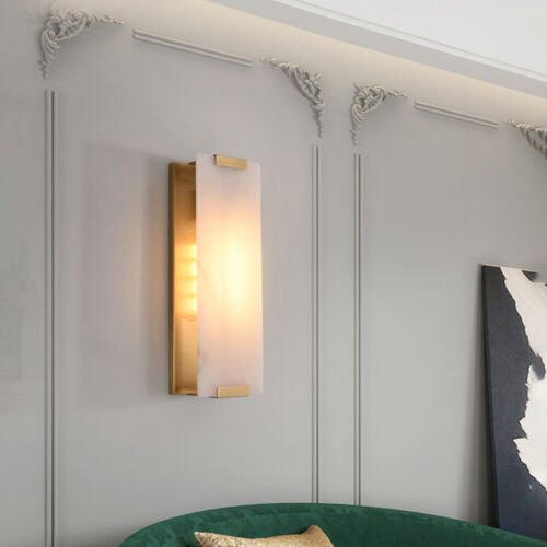 MIRODEMI® Modern Marble Wall Lamp in Postmodern Style for Dining Room, Bedroom image | luxury lighting | luxury wall lamps