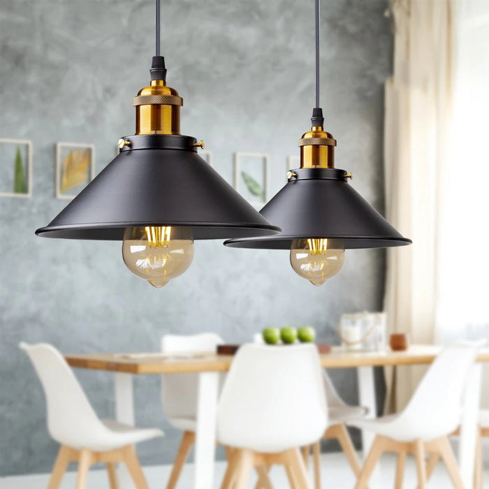 MIRODEMI® Industrial Retro Iron Interior Decoration Pendant Light for Bedroom, Kitchen, Restaurant, Bar, Balcony